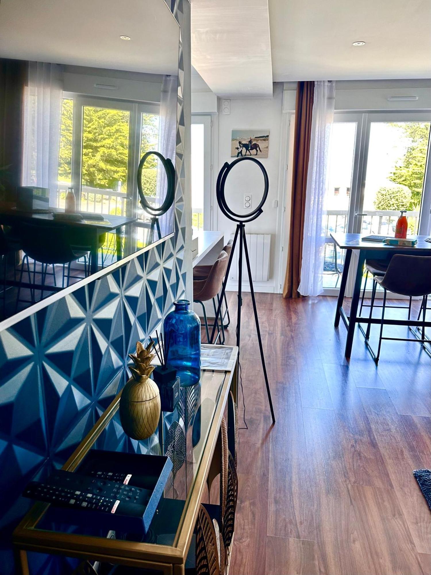 Le Luxe & Votre Vue Mer A Ouistreham Riva Bella Eksteriør billede